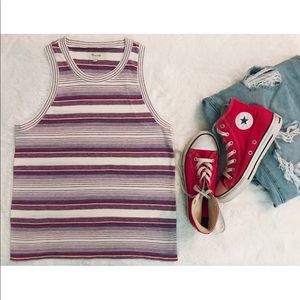 Madewell stripe tank